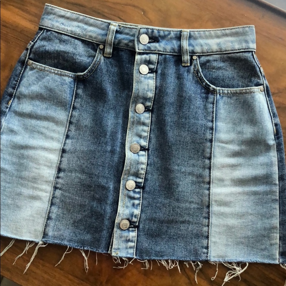 high waist skirt